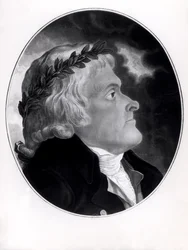 Thomas Jefferson, inciso da Michel Sokolnicki (1760-1816)